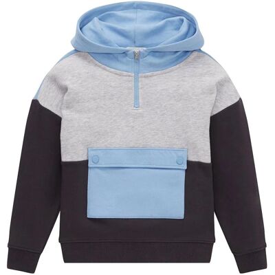 Tom Tailor Kapuzenpullover - blu scuro - 92/98 - Cotone biologico Hoodie Tom Tailor Kapuzenpullover - blu scuro - 92/98 - Cotone biologico Hoodie