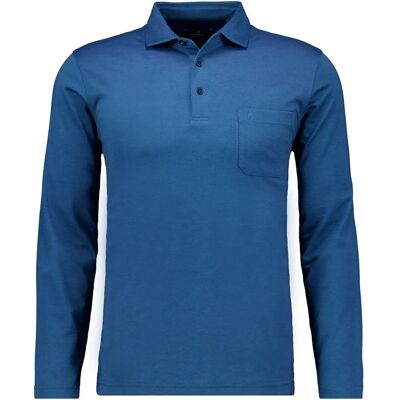 Ragman Donkerblauw Heren Model: 5488090 - Poloshirt Ragman Donkerblauw Heren Model: 5488090 - Poloshirt