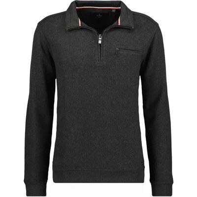 RAGMAN Donkergroene Heren Trui - Casual Ronde Hals Langarm RAGMAN Donkergroene Heren Trui - Casual Ronde Hals Langarm