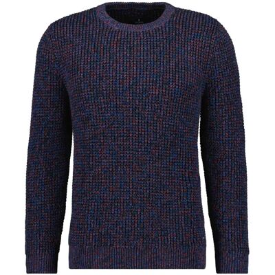RAGMAN Modell 56 Bunt Casual Baumwoll Langarm Pullover RAGMAN Modell 56 Bunt Casual Baumwoll Langarm Pullover