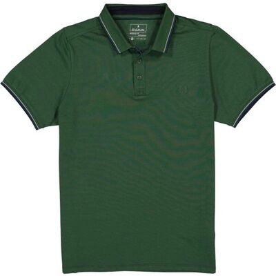 RAGMAN Grünes Polohemd - Casual, Moderner Schnitt, Kurzarm RAGMAN Grünes Polohemd - Casual, Moderner Schnitt, Kurzarm