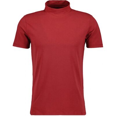 RAGMAN Model S Hoge Kraag Katoenmengsel Shirt RAGMAN Model S Hoge Kraag Katoenmengsel Shirt