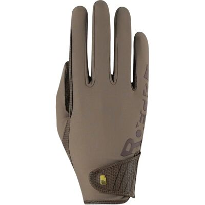 Roeckl - Münster - Taupe Oscuro - Guante de Equitación Roeckl - Münster - Taupe Oscuro - Guante de Equitación
