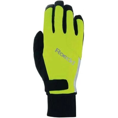 Roeckl Sports VILLACH 2 Unisex Gelb/Schwarz Fahrradhandschuhe - Winterwarm Roeckl Sports VILLACH 2 Unisex Gelb/Schwarz Fahrradhandschuhe - Winterwarm