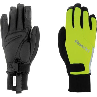 Roeckl Sports VILLACH 2 Unisex Gr.8,5 - Fahrradhandschuhe - gelb/schwarz - Fahrradhandschuhe Roeckl Sports VILLACH 2 Unisex Gr.8,5 - Fahrradhandschuhe - gelb/schwarz - Fahrradhandschuhe