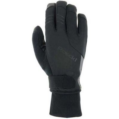 Guanti Roeckl Villach 2 Unisex Neri per Inverno Guanti Roeckl Villach 2 Unisex Neri per Inverno
