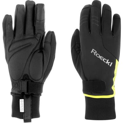 Roeckl Sports Villach 2 Unisex Fahrradhandschuh - Schwarz/Fluogelb Roeckl Sports Villach 2 Unisex Fahrradhandschuh - Schwarz/Fluogelb