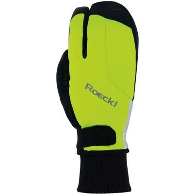 Roeckl Sports Villach 2 Trigger Fahrradhandschuhe - Gelb/Schwarz - Extra Warm Roeckl Sports Villach 2 Trigger Fahrradhandschuhe - Gelb/Schwarz - Extra Warm