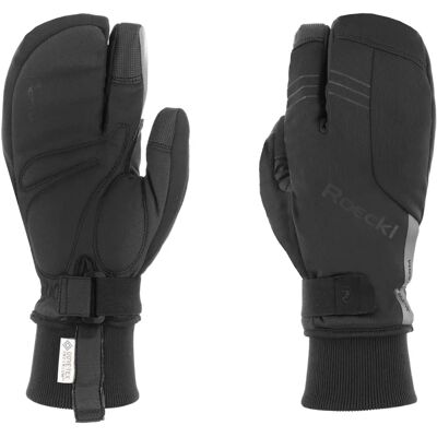Roeckl Sports Villach 2 Trigger Fahrradhandschuhe - Schwarz/Grau Roeckl Sports Villach 2 Trigger Fahrradhandschuhe - Schwarz/Grau