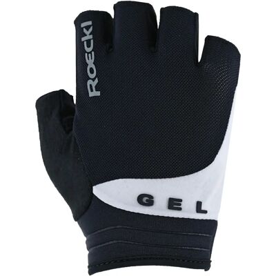 Gants de cyclisme ROECKL SPORTS Itamos 2 - noir/blanc - Publicité Gants de cyclisme ROECKL SPORTS Itamos 2 - noir/blanc - Publicité