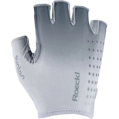 Roeckl Sports ISTIA Unisex 10,5 Fahrradhandschuhe - Weiß/Grau Roeckl Sports ISTIA Unisex 10,5 Fahrradhandschuhe - Weiß/Grau