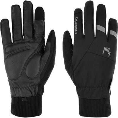 Gants de cyclisme hiver ROECKL SPORTS Rofan 2 - noir - Publicité Gants de cyclisme hiver ROECKL SPORTS Rofan 2 - noir - Publicité
