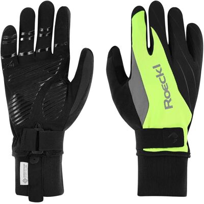 Roeckl Sports Ravensburg 2 Winter-Fahrradhandschuhe - Gelb/Schwarz Roeckl Sports Ravensburg 2 Winter-Fahrradhandschuhe - Gelb/Schwarz