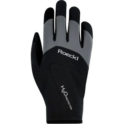 Guanti da ciclismo Roeckl Sports Rapallo - Nero/Grigio, Taglia 10,5 Guanti da ciclismo Roeckl Sports Rapallo - Nero/Grigio, Taglia 10,5