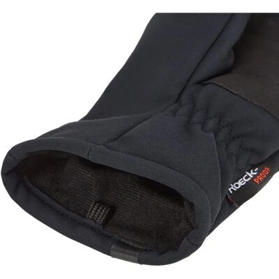 Roeckl Sports Kobuk 2 rękawice - Czarny - Wiatroszczelne Softshell Roeckl Sports Kobuk 2 rękawice - Czarny - Wiatroszczelne Softshell