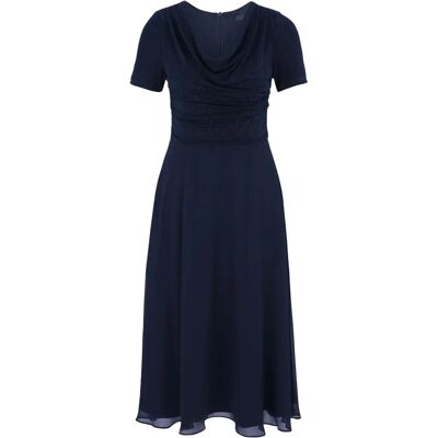 Vera Mont Blau Glitzer Cocktailkleid - Kleid Vera Mont Blau Glitzer Cocktailkleid - Kleid