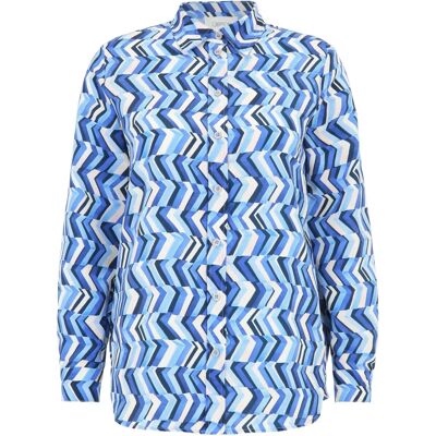Cartoon Bunt Lätt Blus - Kvinna - 42 Cartoon Bunt Lätt Blus - Kvinna - 42
