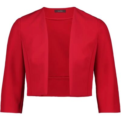 Vera Mont Rote Rose Satín Bolero - Jacke Vera Mont Rote Rose Satín Bolero - Jacke