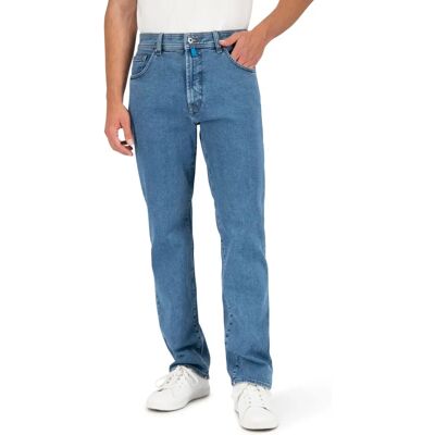 Pierre Cardin Dijon Blau Gerade Fit Jeans - Jeans Pierre Cardin Dijon Blau Gerade Fit Jeans - Jeans