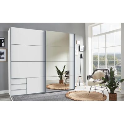 WIMEX Emden Moderner Schwebetürenschrank - 225x64x210 cm WIMEX Emden Moderner Schwebetürenschrank - 225x64x210 cm