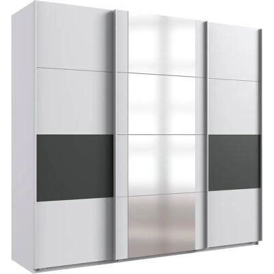 Wimex Barmbek Schwebetürenschrank - 3 Türen, Verstellbare Böden, Made in Germany Wimex Barmbek Schwebetürenschrank - 3 Türen, Verstellbare Böden, Made in Germany
