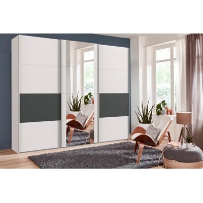 Wimex Barmbek Kleiderschrank - 3 Türen, Verstellbare Einlegeböden, Made in Germany Wimex Barmbek Kleiderschrank - 3 Türen, Verstellbare Einlegeböden, Made in Germany
