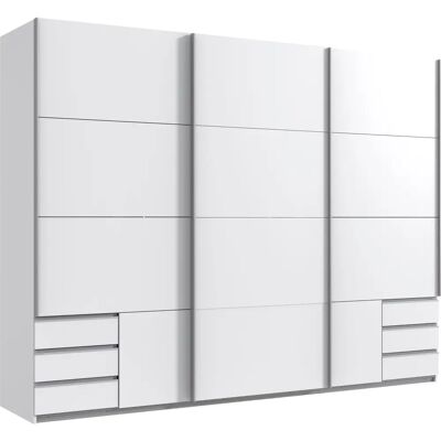 Wimex Emden Kleiderschrank - 3-türig, Weiß, 270x210x64 cm Wimex Emden Kleiderschrank - 3-türig, Weiß, 270x210x64 cm