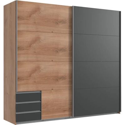 WIMEX Emden Kleiderschrank - Schiebetüren, Verstellbare Regale - Schrank WIMEX Emden Kleiderschrank - Schiebetüren, Verstellbare Regale - Schrank