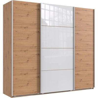 WIMEX Norderstedt Schrank - Weiß, Artisan Eiche Nachbildung, Glas Weiß - Schrank WIMEX Norderstedt Schrank - Weiß, Artisan Eiche Nachbildung, Glas Weiß - Schrank