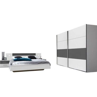 WIMEX Angie Schlafzimmer-Set - Kleiderschrank, Bett, Nachttische WIMEX Angie Schlafzimmer-Set - Kleiderschrank, Bett, Nachttische