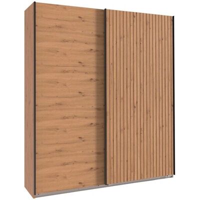 WIMEX Andorra Kleiderschrank - Artisan Eiche Nachbildung, 2-türig, 200x216x65 cm WIMEX Andorra Kleiderschrank - Artisan Eiche Nachbildung, 2-türig, 200x216x65 cm