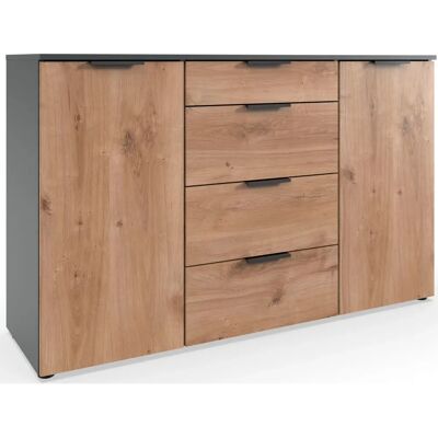 WIMEX Level Schwarzer Sideboard - Sideboards WIMEX Level Schwarzer Sideboard - Sideboards
