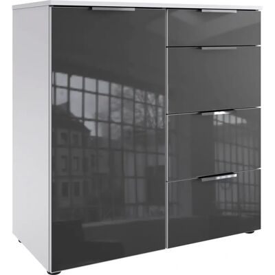 WIMEX Level36 C Weiß Glas Sideboard - Sideboard WIMEX Level36 C Weiß Glas Sideboard - Sideboard