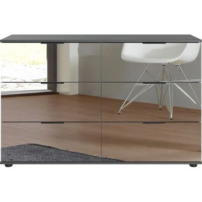 WIMEX Saigon Sideboard - 6 Schubladen, Glas- oder Spiegelfront, 130cm breit WIMEX Saigon Sideboard - 6 Schubladen, Glas- oder Spiegelfront, 130cm breit