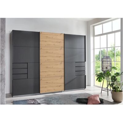 WIMEX Bangkok Kleiderschrank - 3 Schiebetüren - 270cm Breit WIMEX Bangkok Kleiderschrank - 3 Schiebetüren - 270cm Breit