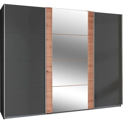 WIMEX Bern Kleiderschrank - 3-türig mit Spiegel - 313cm WIMEX Bern Kleiderschrank - 3-türig mit Spiegel - 313cm