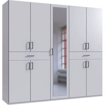WIMEX Tibet Kleiderschrank - 9 Türen, Weiß, 225x208x58 cm WIMEX Tibet Kleiderschrank - 9 Türen, Weiß, 225x208x58 cm