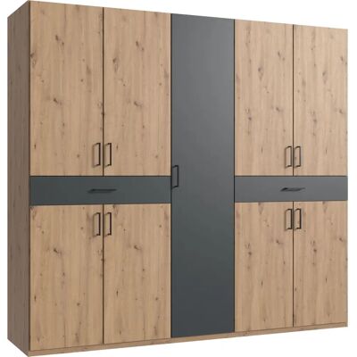 WIMEX Tibet Kleiderschrank - 9 Türen, Grau WIMEX Tibet Kleiderschrank - 9 Türen, Grau