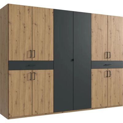 WIMEX Tibet Kleiderschrank - 10 Türen, Grau WIMEX Tibet Kleiderschrank - 10 Türen, Grau