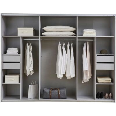 WIMEX Jork Kleiderschrank - Spiegel, 3-türig, 270cm breit WIMEX Jork Kleiderschrank - Spiegel, 3-türig, 270cm breit
