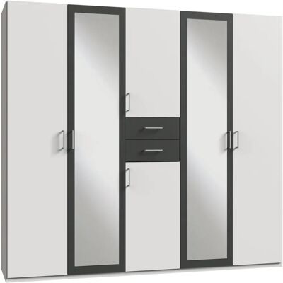 WIMEX Diver Drehtürenschrank mit Spiegel, 225/270cm breit - Schrank WIMEX Diver Drehtürenschrank mit Spiegel, 225/270cm breit - Schrank