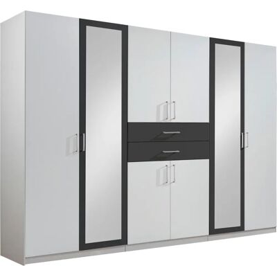 Wimex Diver Drehtürenschrank mit Spiegel - 270cm breit Wimex Diver Drehtürenschrank mit Spiegel - 270cm breit