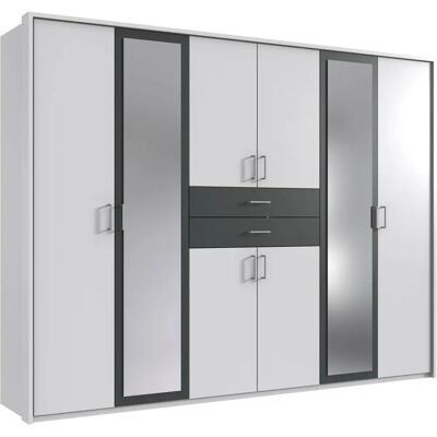 Wimex Diver Kleiderschrank mit Spiegel - 8-türig, 270cm breit Wimex Diver Kleiderschrank mit Spiegel - 8-türig, 270cm breit
