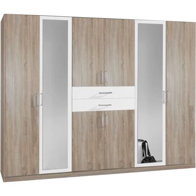 WIMEX Diver Kleiderschrank mit Spiegel, 270cm - Kleiderschrank WIMEX Diver Kleiderschrank mit Spiegel, 270cm - Kleiderschrank