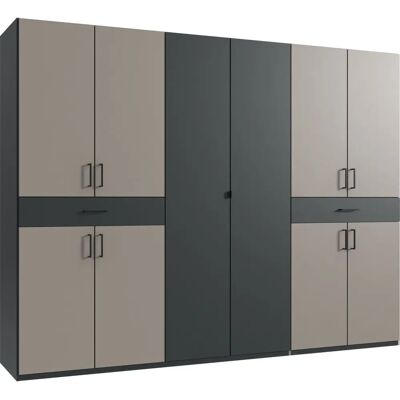 WIMEX Tibet Kleiderschrank - Großes Stauraum, 10 Türen, Made in Germany WIMEX Tibet Kleiderschrank - Großes Stauraum, 10 Türen, Made in Germany