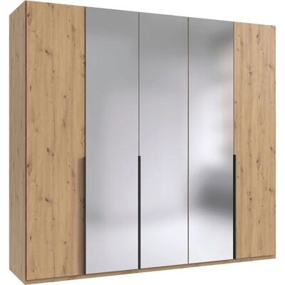 Wimex Mugano Kleiderschrank - Artisan Eiche Nachbildung, 5-türig, 208cm hoch Wimex Mugano Kleiderschrank - Artisan Eiche Nachbildung, 5-türig, 208cm hoch