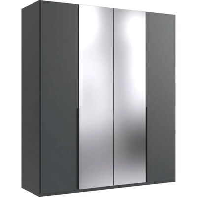 Wimex Mugano Kleiderschrank - 180cm, 58cm, 208cm - Drehtüren Wimex Mugano Kleiderschrank - 180cm, 58cm, 208cm - Drehtüren
