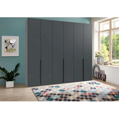 Wimex Mugano Kleiderschrank - 270cm, 236cm, 58cm, mit 5 Einlegeböden & 3 Stangen Wimex Mugano Kleiderschrank - 270cm, 236cm, 58cm, mit 5 Einlegeböden & 3 Stangen