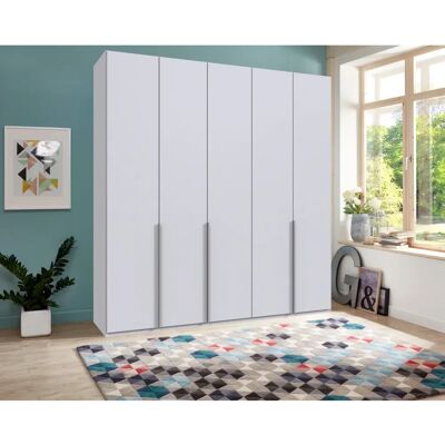 Wimex Mugano Kleiderschrank - 5 Regale, 3 Stangen - Made in Germany Wimex Mugano Kleiderschrank - 5 Regale, 3 Stangen - Made in Germany