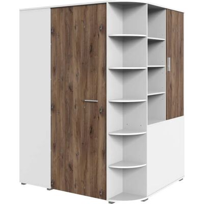 WIMEX Joker Kleiderschrank - Platzsparendes Eckdesign - Made in Germany WIMEX Joker Kleiderschrank - Platzsparendes Eckdesign - Made in Germany